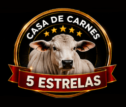 Logo Casa de Carnes 5 Estrelas